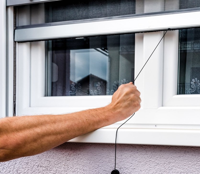 mosquitera enrollable