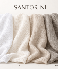 Tejido Santorini por metros en sus cuatro colores: 1, 3, 11 y 99